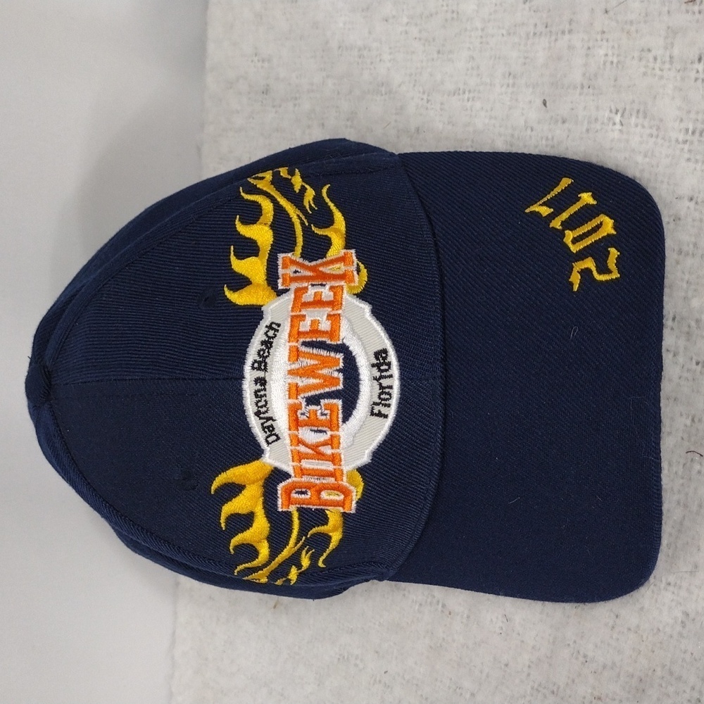 EUC Daytona Beach Florida Bike Week Adjustable Hat
